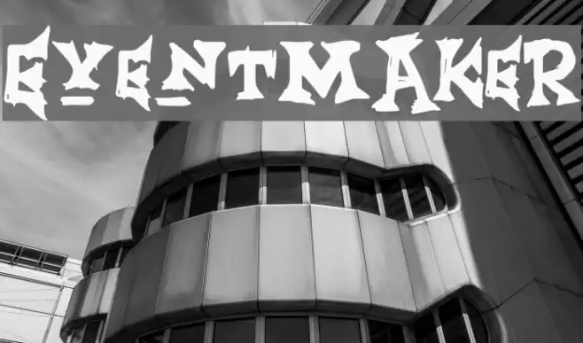 EventMaker Font examples