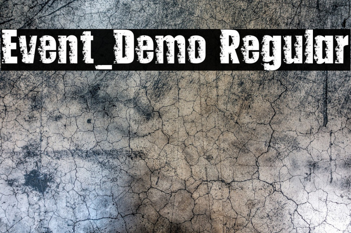 Event_Demo Regular Example 1