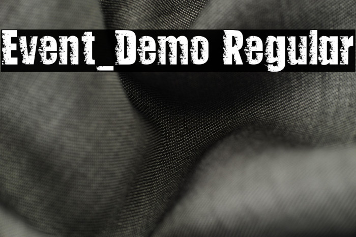 Event_Demo Regular Example 3