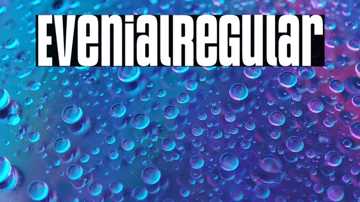 Evential Regular Example 1