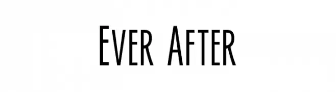 Ever After  免费字体下载