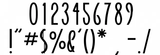 Ever After Font OTHER CHARS