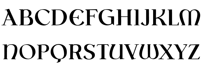 Ever Regular Font LOWERCASE