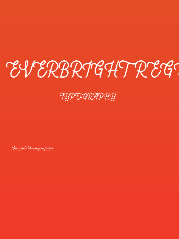 Everbright Regular Poster
