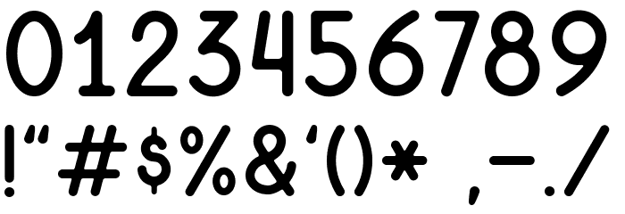 EverbrightSans-Regular Font OTHER CHARS