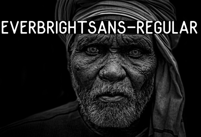 EverbrightSans-Regular Example 1