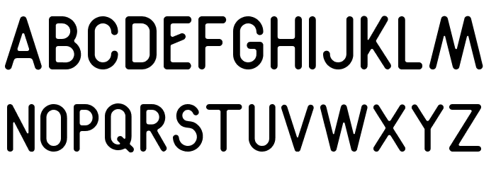EverbrightSans-Regular Font LOWERCASE