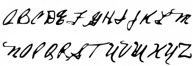 Everett Steele's Hand Fonte MAIÚSCULAS