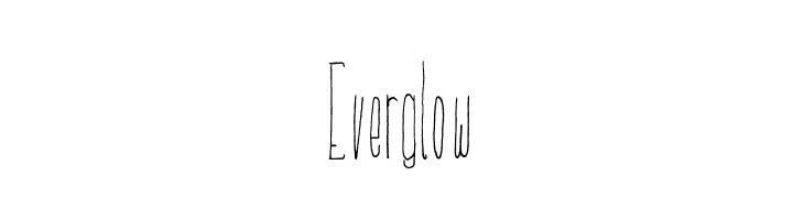 Everglow  Descarca Fonturi Gratis