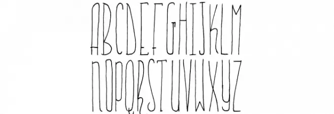 Everglow Schriftart Groß