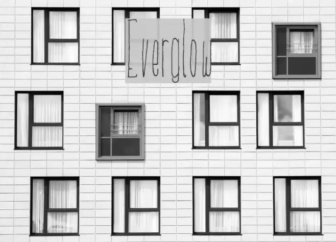 Everglow Font examples