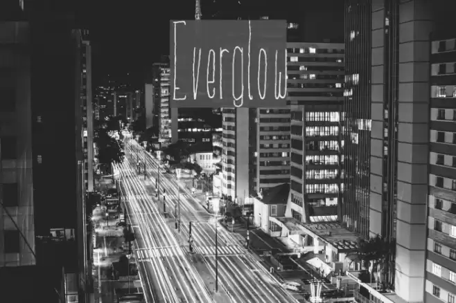 Everglow Font examples