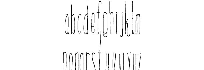Everglow Font LOWERCASE