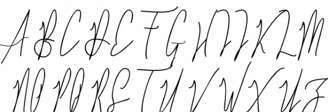 Evergreen Free 字体 大写