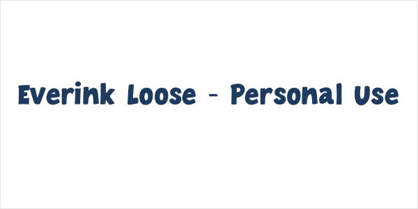 Everink Loose - Personal Use Logo