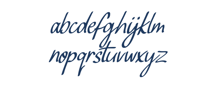 Everista Free Regular Lowercase