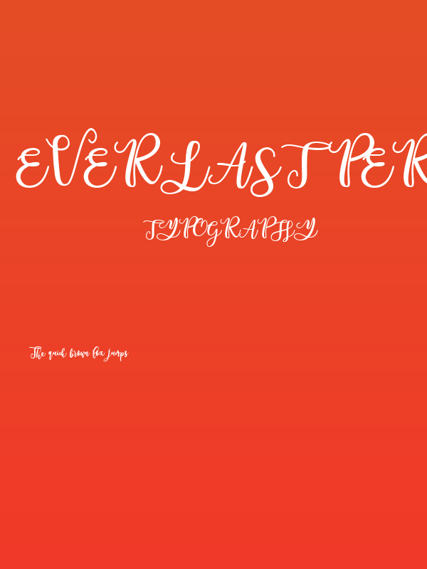 Everlast Personal Use Poster