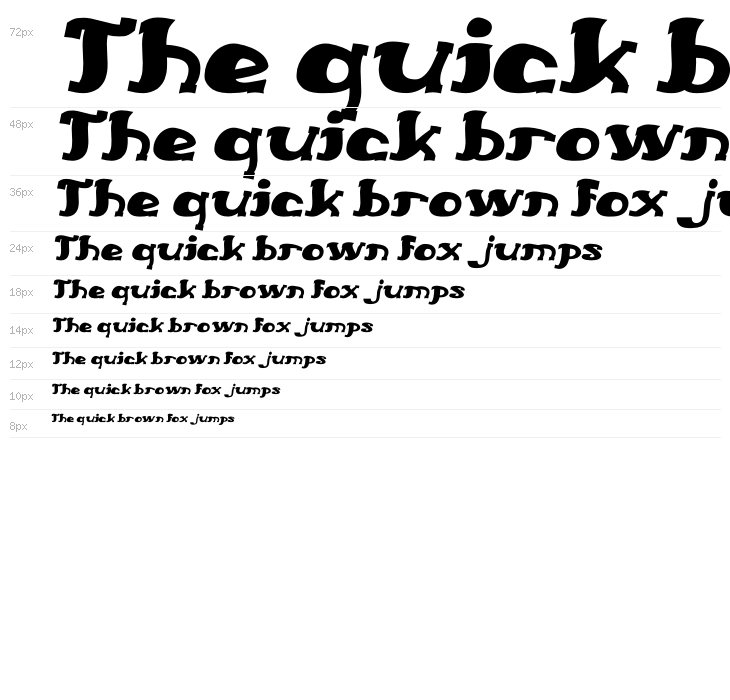 Everlasting Song Bold Italic Waterfall