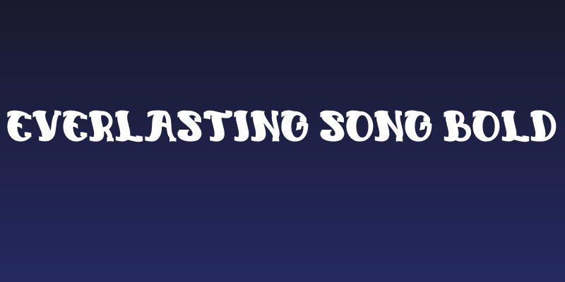 Everlasting Song Bold Social Header