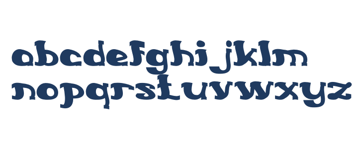 Everlasting Song Bold Lowercase