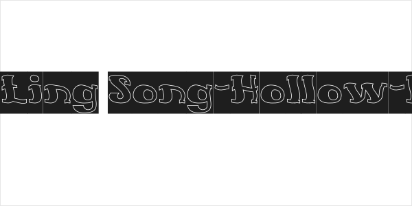 Everlasting Song-Hollow-Inverse Logo