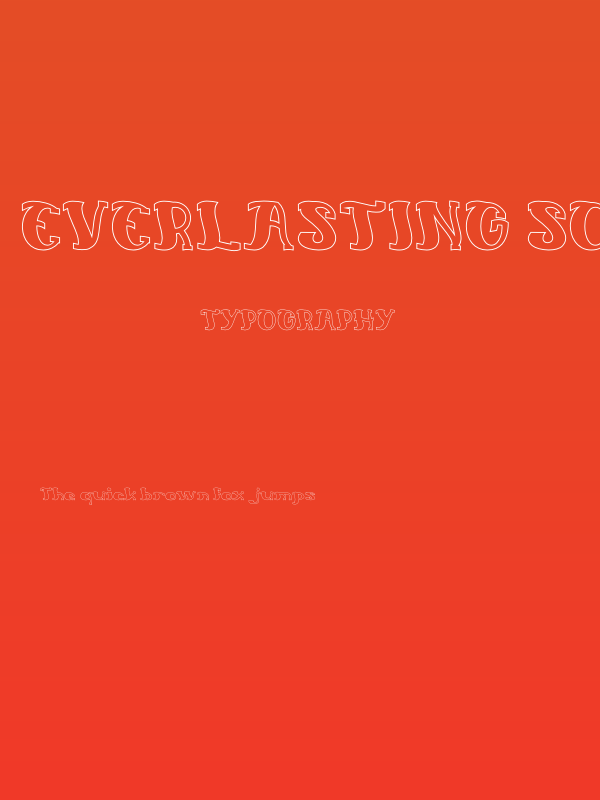 Everlasting Song-Hollow Poster