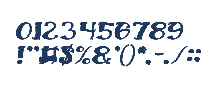 Everlasting Song Italic Other Characters