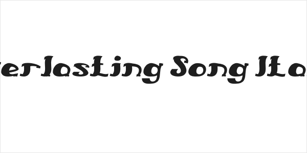 Everlasting Song Italic Logo