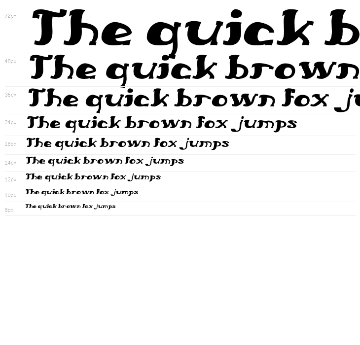 Everlasting Song Italic Waterfall