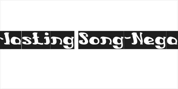 Everlasting Song-Negative Logo