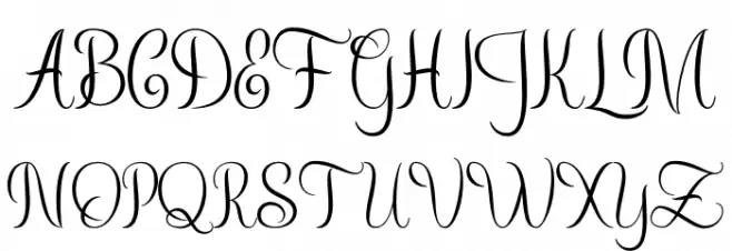 Everloved Schriftart Groß