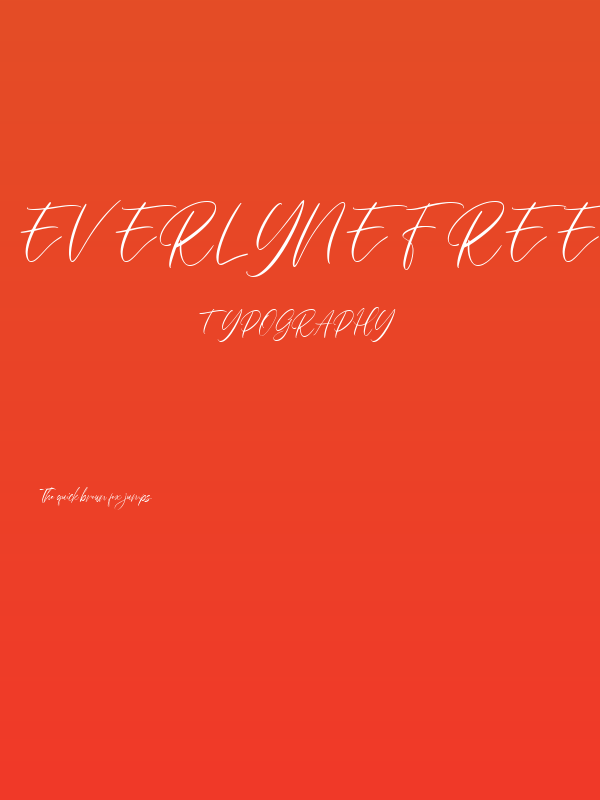 Everlyne FREE Poster