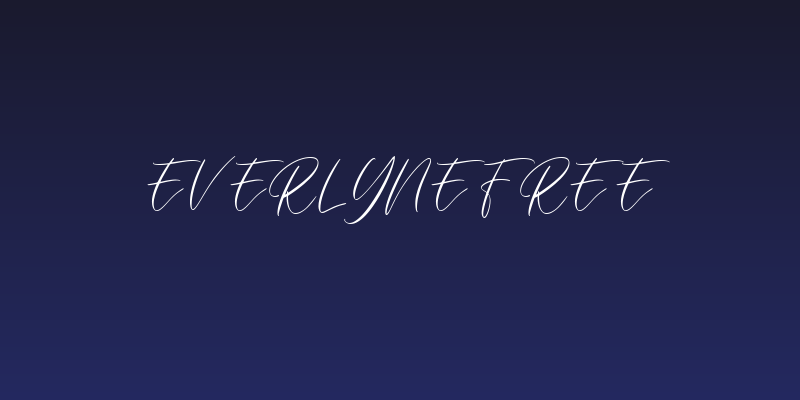 Everlyne FREE Social Header