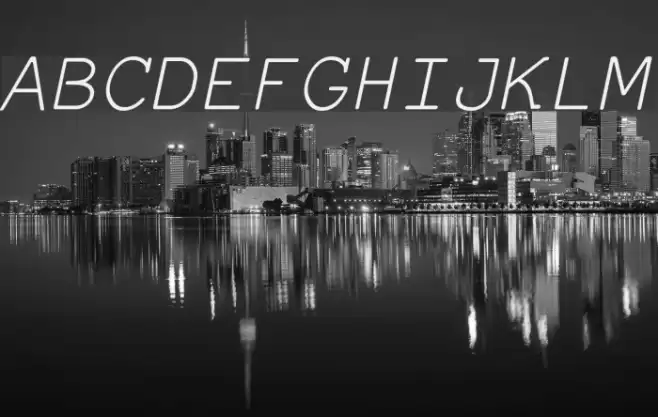 EversonMono-Oblique Font examples