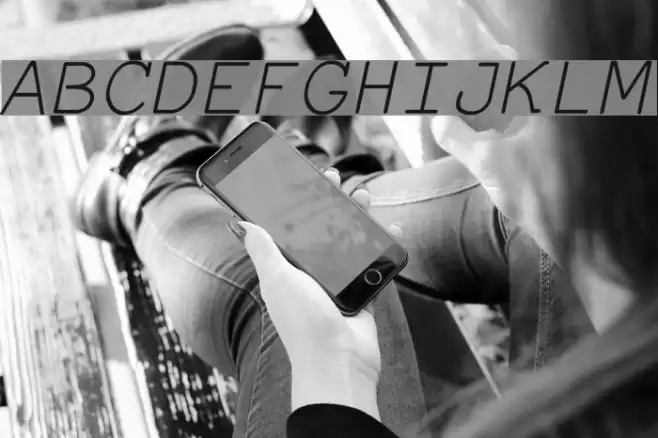 EversonMono-Oblique Font examples