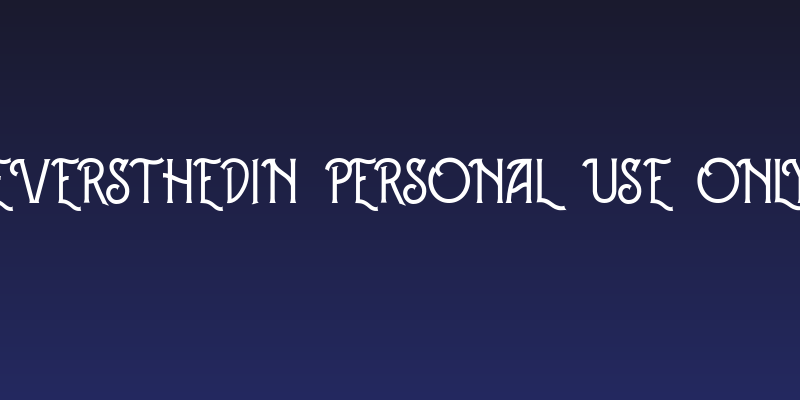 Eversthedin-Personal Use Only Social Header