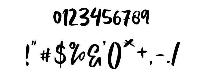 EvertoneScript Schriftart Anderer Schreiben