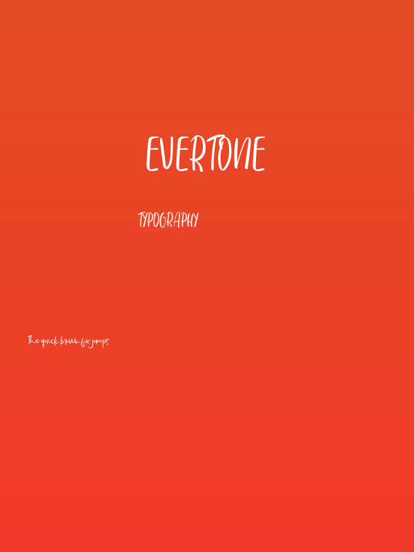 Evertone Poster