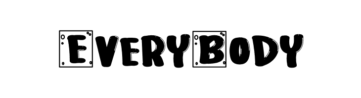 Every Body  font caratteri gratis