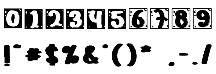 Every Body Font OTHER CHARS