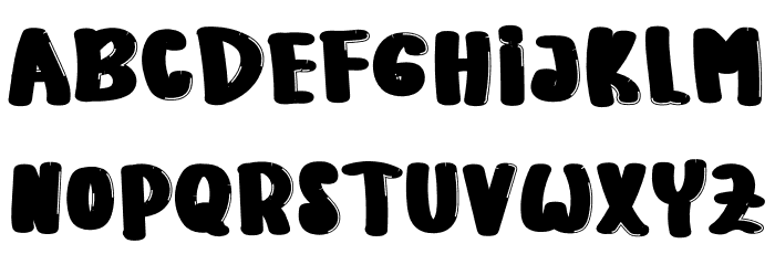 Every Body Font LOWERCASE
