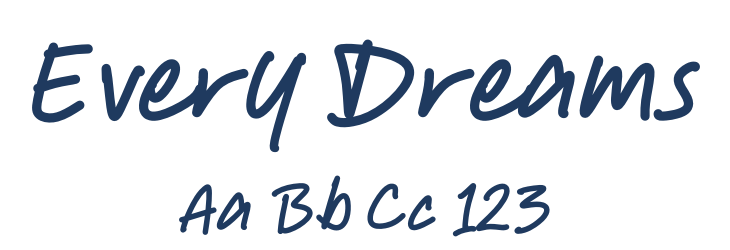 Every Dreams Font Preview