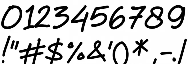 Every Dreams Font OTHER CHARS