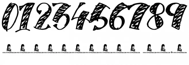 Every Freakin Night Font OTHER CHARS