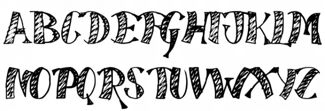 Every Freakin Night Schriftart Groß