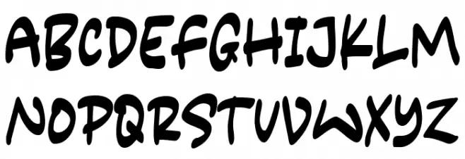 Every Friday Demo Font Litere mari