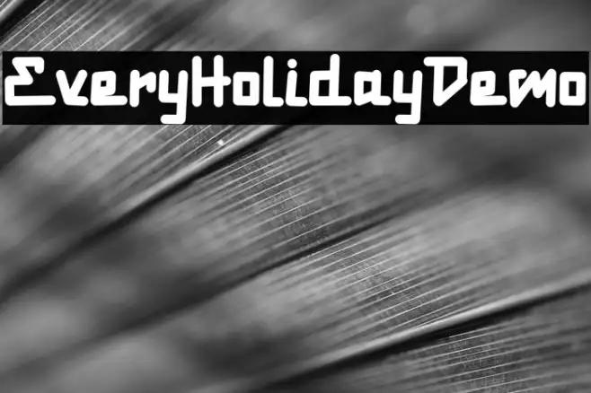 Every Holiday Demo Example 2