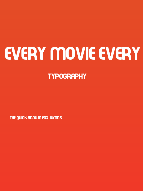 Every Movie Every Night Poster