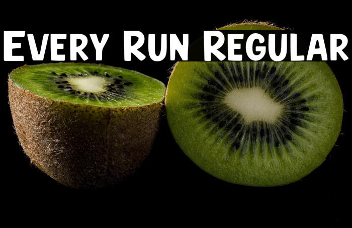 Every Run Regular Example 3