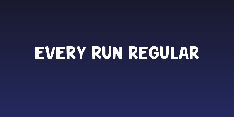 Every Run Regular Social Header